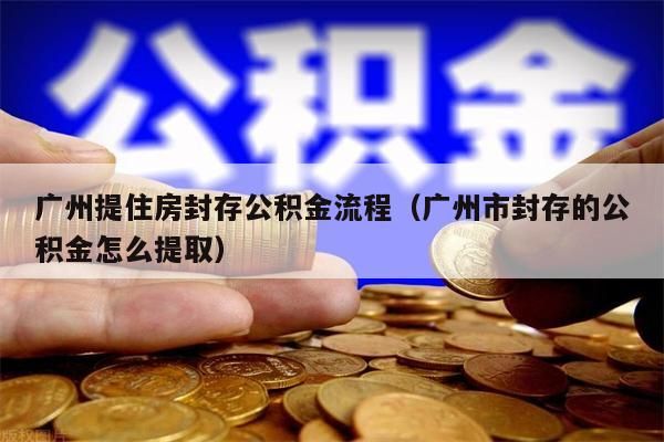 广州提住房封存公积金流程（广州市封存的公积金怎么提取）